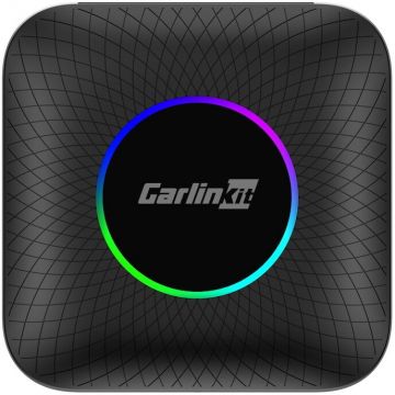Carlinkit Adaptor Carlinkit AI TBox Ambient LED Android 13.0 - 4Gb/64Gb Wireless Apple Carplay Android Auto / SIM SD card