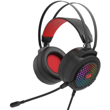 Casti Gaming Redragon Carmen RGB Black