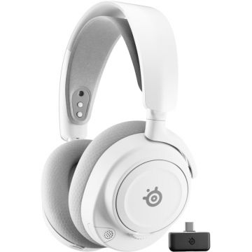 Casti Gaming SteelSeries Arctis Nova 7P Wireless Gen 2 White pentru PS5