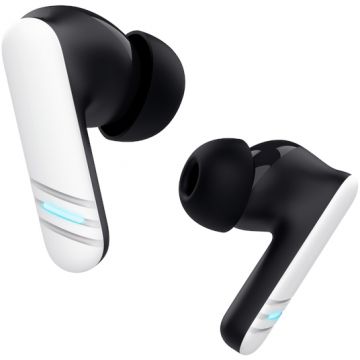 Casti Gaming Trust GXT409 Oxxie White-Grey, ENC noise-cancelling