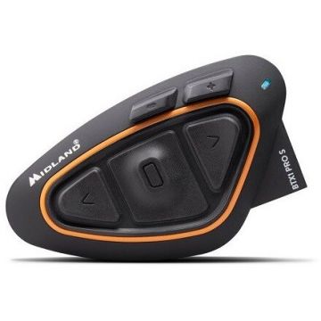 Casti Motorbike Intercom BTX1 PRO S-SINGLE Negru