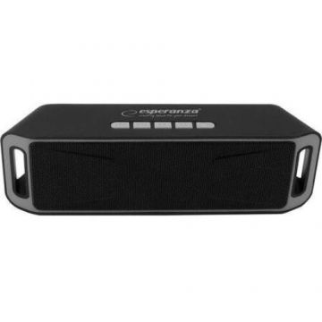 ESPERANZA Boxa portabila, Esperanza, Bluetooth/FM, USB, Gri/Negru