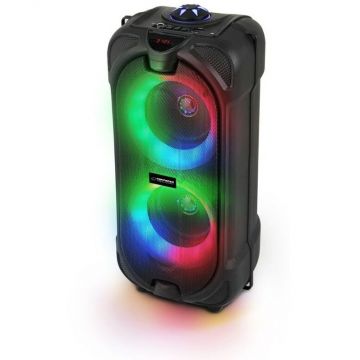 ESPERANZA Boxa portabila Esperanza RGB, Bluetooth, 10 W, Negru