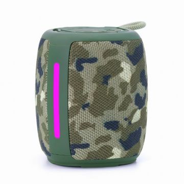 Gembird Boxa portabila BT LED Camo