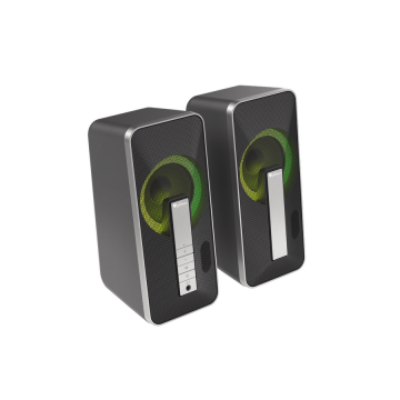 Genesis Boxe 2.0 Genesis Helium 100BT RGB Gaming, Bluetooth, 10W RMS, Negru