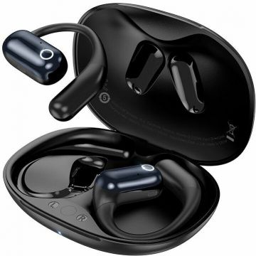 HOCO Casti fara fir Hoco EA6 Open-Ear Connectivity/Music Bluetooth, Black