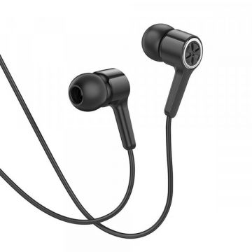 HOCO Handsfree 3.5mm HOCO M104, Negru