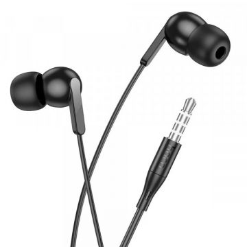 HOCO Handsfree 3.5mm HOCO M124, Negru