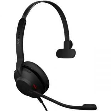Jabra Casti Jabra Evolve2 30, Mono, USB-A, MC, Negru