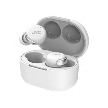 JVC Casti True Wireless JVC HA-A30T-W-U, In Ear, Bluetooth, Microfon, Noise Canceling, Alb