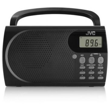 JVC Sistem radio, JVC, 0.5 W, Negru