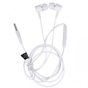 MaXlife Handsfree 3.5mm MaXlife MXEP-02, Alb