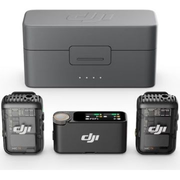 Microfon DJI Mic 2 (2TX + 1RX + Charging Case)