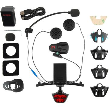NOLAN Sistem de comunicare pentru motocicleta Nolan N-Com B902L R, 1 bucata, Negru