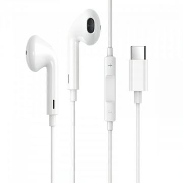 Prestico Handsfree USB-C Prestico HF3, Alb