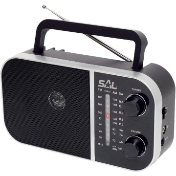 SAL Radio portabil SAL RPR 8, AC/DC, 3 benzi AM-FM-SW (RPR 8)