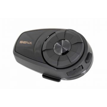 SENA Interfon motocicleta SENA 10S cu 4 canale, 1600 m, Negru