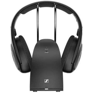 Sennheiser Casti on-ear wireless Sennheiser RS ​​120-W supraauriculare, Negre