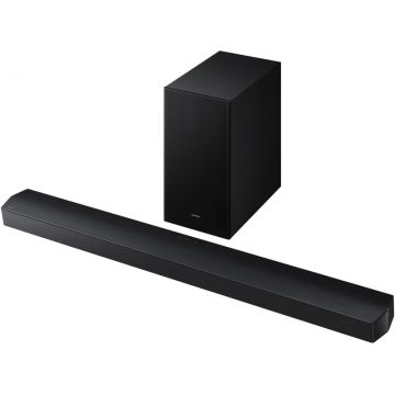 Sistem Home Cinema Samsung HW-B750F, 5.1, 400W, Bluetooth, Wi-Fi, Subwoofer wireless, Dolby Audio, Black
