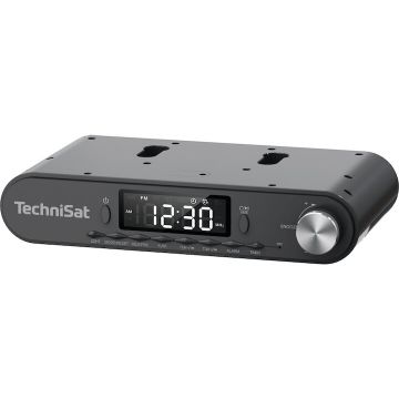 TechniSat Radio de bucatarie, TechniSat, 5W, Afisaj LED, Negru