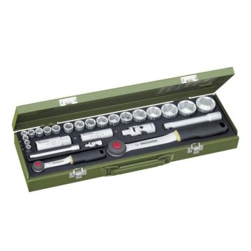 Trusa chei tubulare Proxxon 23020, 1 4  -1 2  , 27 piese