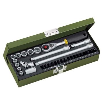 Trusa chei tubulare Proxxon 23078, 1 4  , 32 piese