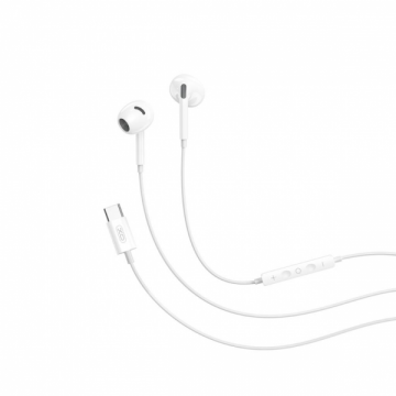 XO&nbsp;Design Handsfree USB-C XO Design EP78, Alb