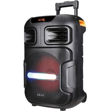 Akai Boxa portabila ABTS-X5 FUSION, 50W, Bluetooth, Microfon, Troller, TWS, RGB, Black