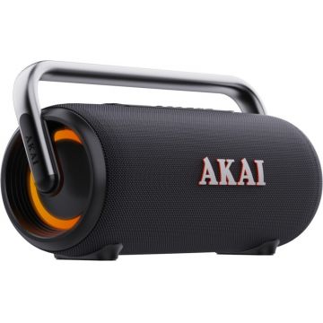Akai Boxa portabila ABTSW-75, 60W, IPX5, Bluetooth 5.3, TWS, Black
