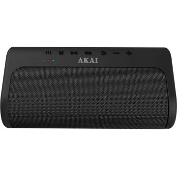 Akai Boxa portabila ABTSW-90, 60W, IPX5, Bluetooth 5.0, TWS, Black