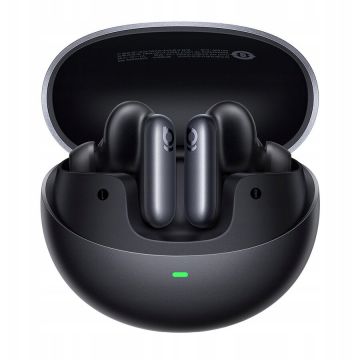 BASEUS Casti True Wireless Baseus Inspire XP1 ANC Sound by Bose, Dolby Audio, Autonomie 45 de ore, Bluetooth 6.1, Negru