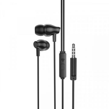Borofone Handsfree 3.5mm Borofone BM61 Wanderer, Negru