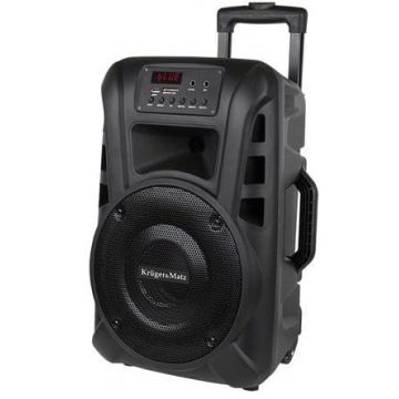 Boxa audio portabila 60W RMS cu card SD, USB si Bluetooth 15 inci, KM1715