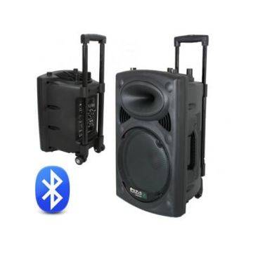 Boxa portabila 8 inch 20 cm cu USB, MP3 si Bluetooth, Ibiza Sound PORT8VHF-BT