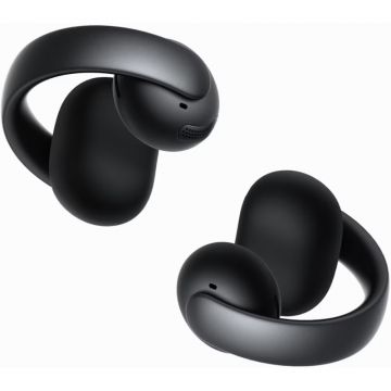 Casti Anker Open-Ear, Soundcore AeroClip, True Wireless, Bluetooth, AI Clear Calls, Hi-Res, Black