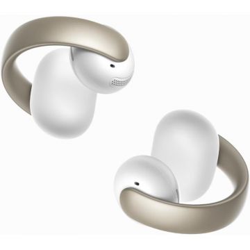 Casti Anker Open-Ear, Soundcore AeroClip, True Wireless, Bluetooth, AI Clear Calls, Hi-Res, White