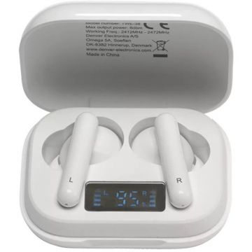 Casti Bluetooth TWE-38 TWS Alb