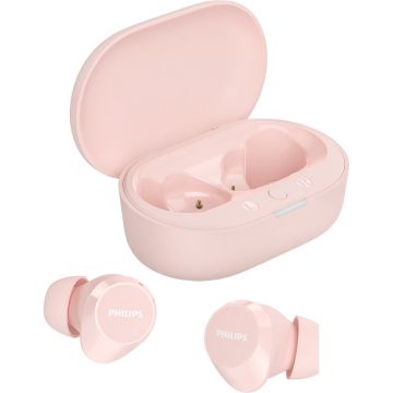 Casti Philips In-Ear, TAT1209PK/00 TWS Pink