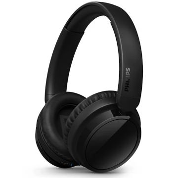 Casti Philips Over-Ear, TAH5209BK/00, Wireless, Bluetooth, Black