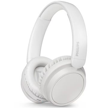 Casti Philips Over-Ear, TAH5209WT/00, Wireless, Bluetooth, White