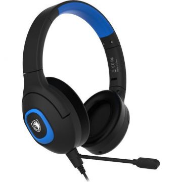Casti Shaman Gaming Headset cu Conexiune Bluetooth pentru Nintendo Switch / PC / PS4 / PS5 / XBOX Albastru