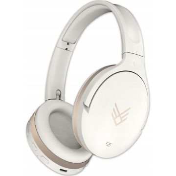 Casti Wireless Serene Hush Pro Bluetooth Autonomie 35h Microfon Crem