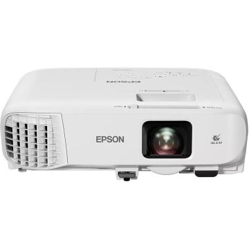 Epson Videoproiector Epson EB-994F, 3LCD, 4100 lumeni, (1920 x 1080), Wi-Fi, Difuzor 16 W, HDMI, VGA, Ethernet LAN, HDCP, Alb
