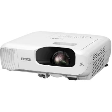 Epson Videoproiector Epson EB-W56S, 3LCD, WXGA (1280x800), 3700 lumeni, Difuzor 16 W, Alb