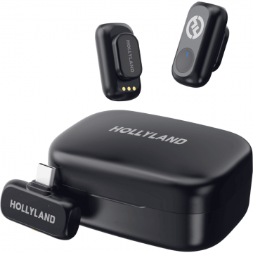 HOLLYLAND Lavaliera Hollyland LARK A1 Duo with USB-C RX + Charging Case