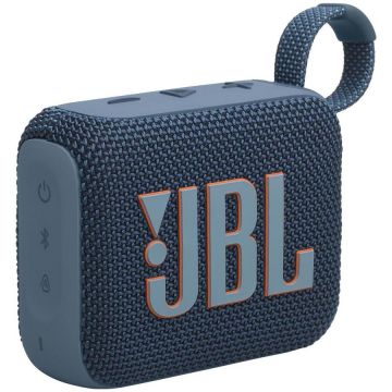 JBL Boxa portabila JBL Go 4, 4.2 W, Bluetooth, Autonomie 7 ore, IP67, Albastru