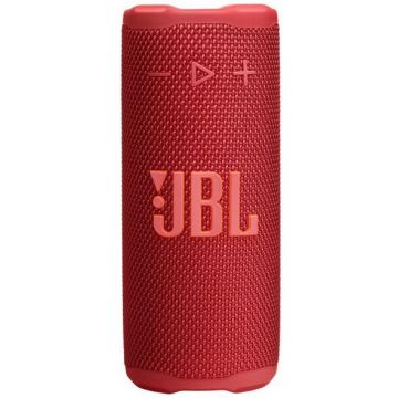 JBL Boxa portabila JBL Grip, Bluetooth, Pro Sound, Auracast, Autonomie 14 ore, Lumina ambientala, IP68, Rosu