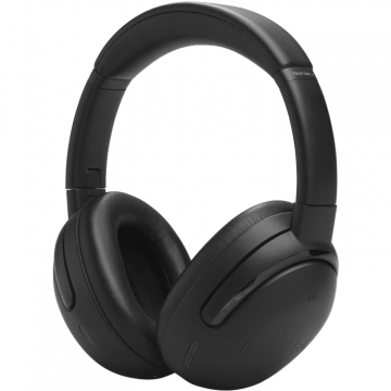 JBL Casti Over-Ear JBL Tour One M3, Wireless, Bluetooth, ANC, Hi-Res, Multipoint, Spatial 360 Sound, Autonomie 70 ore, Negru