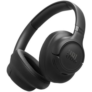 JBL Casti over-ear JBL Tune 730BT, Pure Bass Sound, Bluetooth 6.0, Conectare Multi-Point, Redare pana la 76 h, Negru