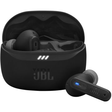 JBL Casti wireless JBL Tune Beam 2, Bluetooth, IP54, Negru
